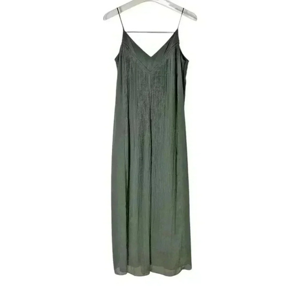 Club Monaco Women's Sage Strappy Pleated Maxi SIZE-6 - Picture 1 of 9
